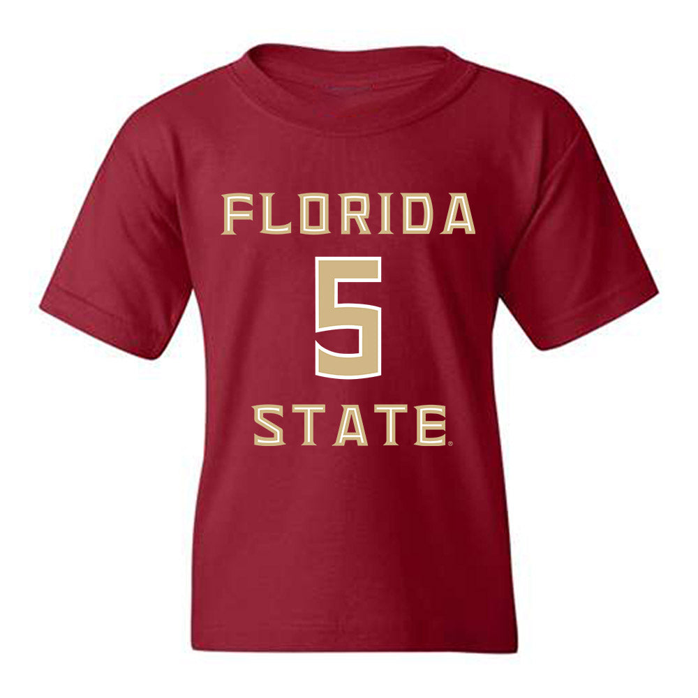 FSU - NCAA Men's Basketball : Kobe MaGee - Replica Shersey Youth T-Shirt-0