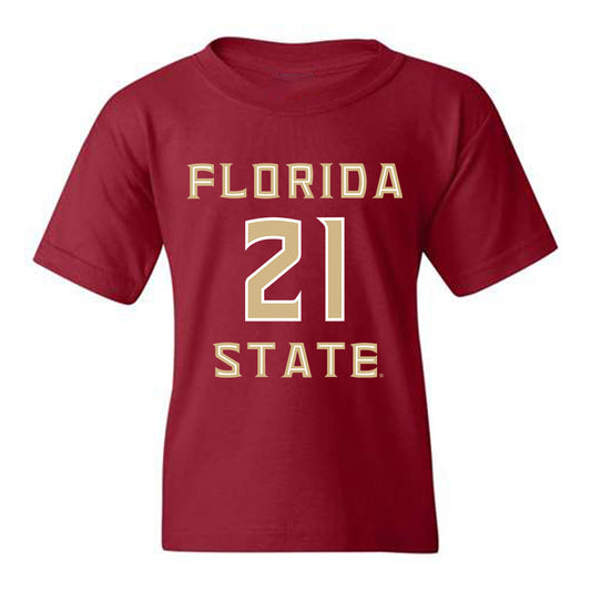 FSU - NCAA Women's Soccer : Olivia Lebdaoui - Replica Shersey Youth T-Shirt