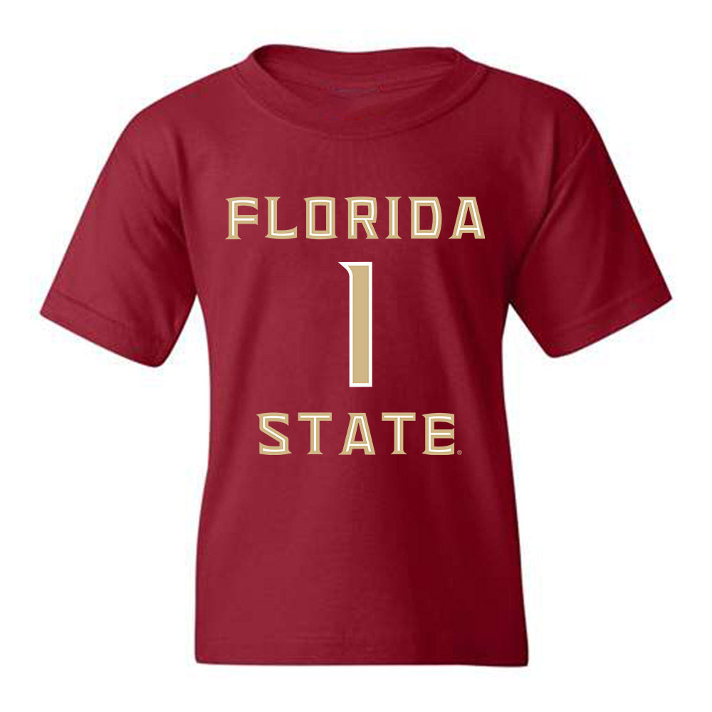 FSU - NCAA Women's Soccer : Adelyn Todd - Replica Shersey Youth T-Shirt