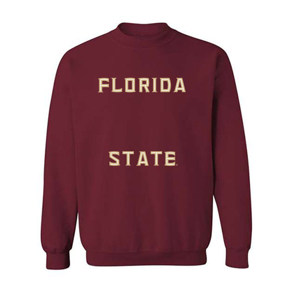 FSU - NCAA Men's Tennis : Justin Lyons - Replica Shersey Crewneck Sweatshirt