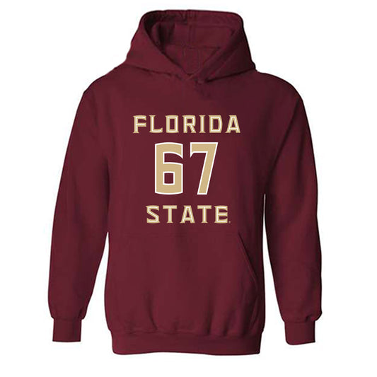 FSU - NCAA Football : Richie Leonard IV - Replica Shersey Hooded Sweatshirt