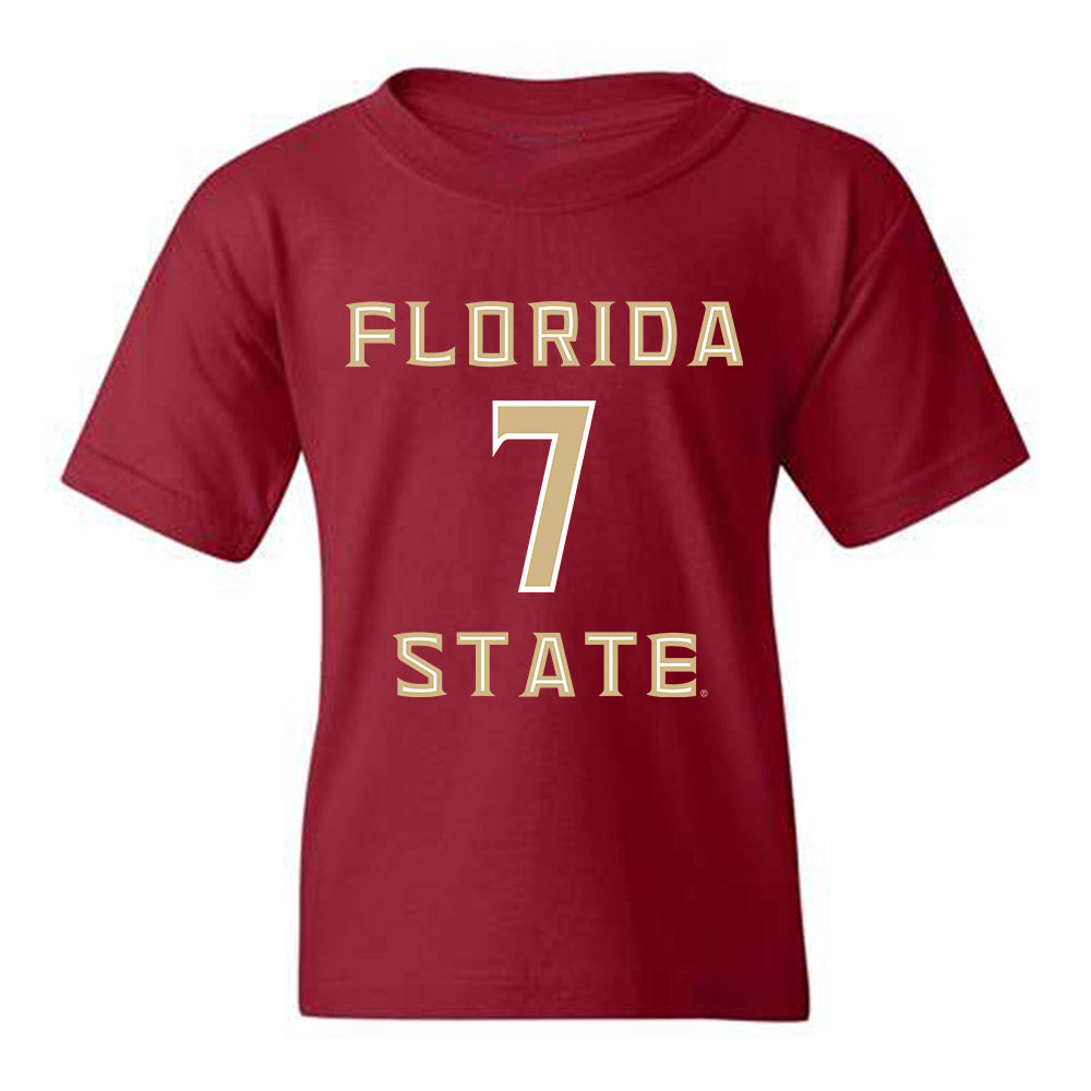 FSU - NCAA Softball : Angelee Bueno - Youth T-Shirt