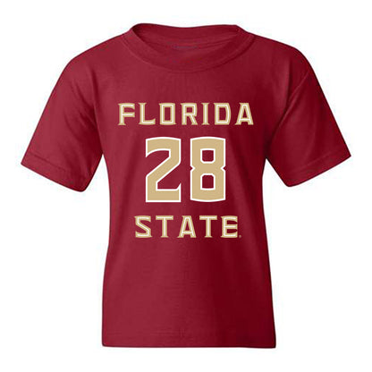 FSU - NCAA Women's Lacrosse : Aine Devine - Replica Shersey Youth T-Shirt-0