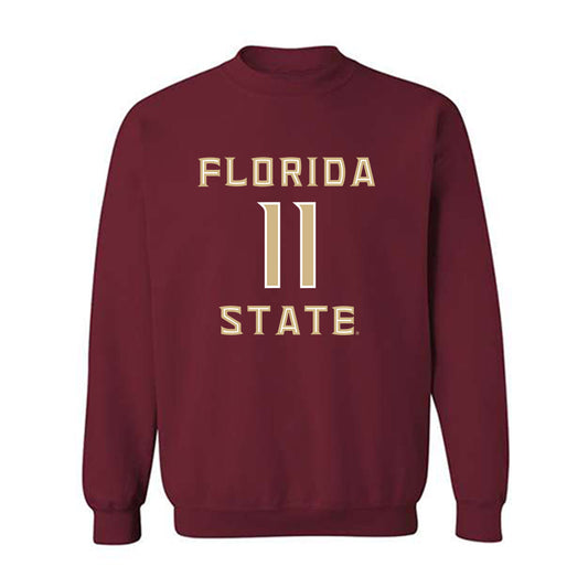 FSU - NCAA Men's Basketball : Christian Nitu - Crewneck Sweatshirt