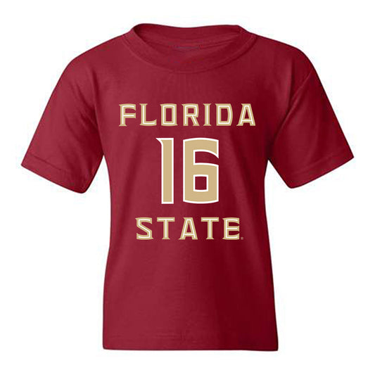 FSU - NCAA Women's Volleyball : Nenu Kpea - Replica Shersey Youth T-Shirt-0