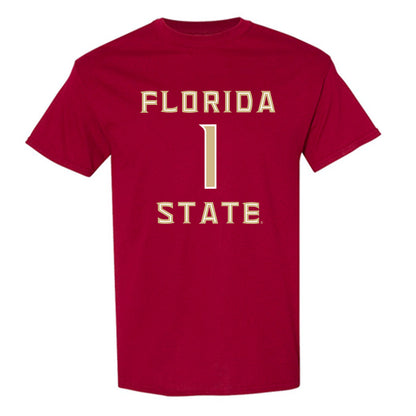 FSU - NCAA Baseball : Chase Williams - Replica Shersey T-Shirt-0