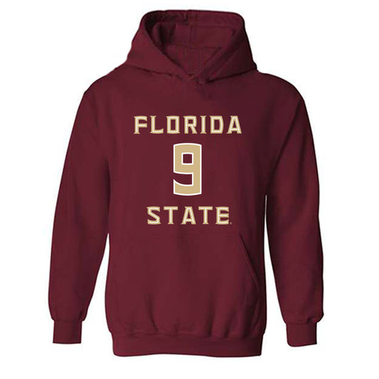 FSU - NCAA Women's Soccer : Taylor Suarez - Replica Shersey Hooded Sweatshirt