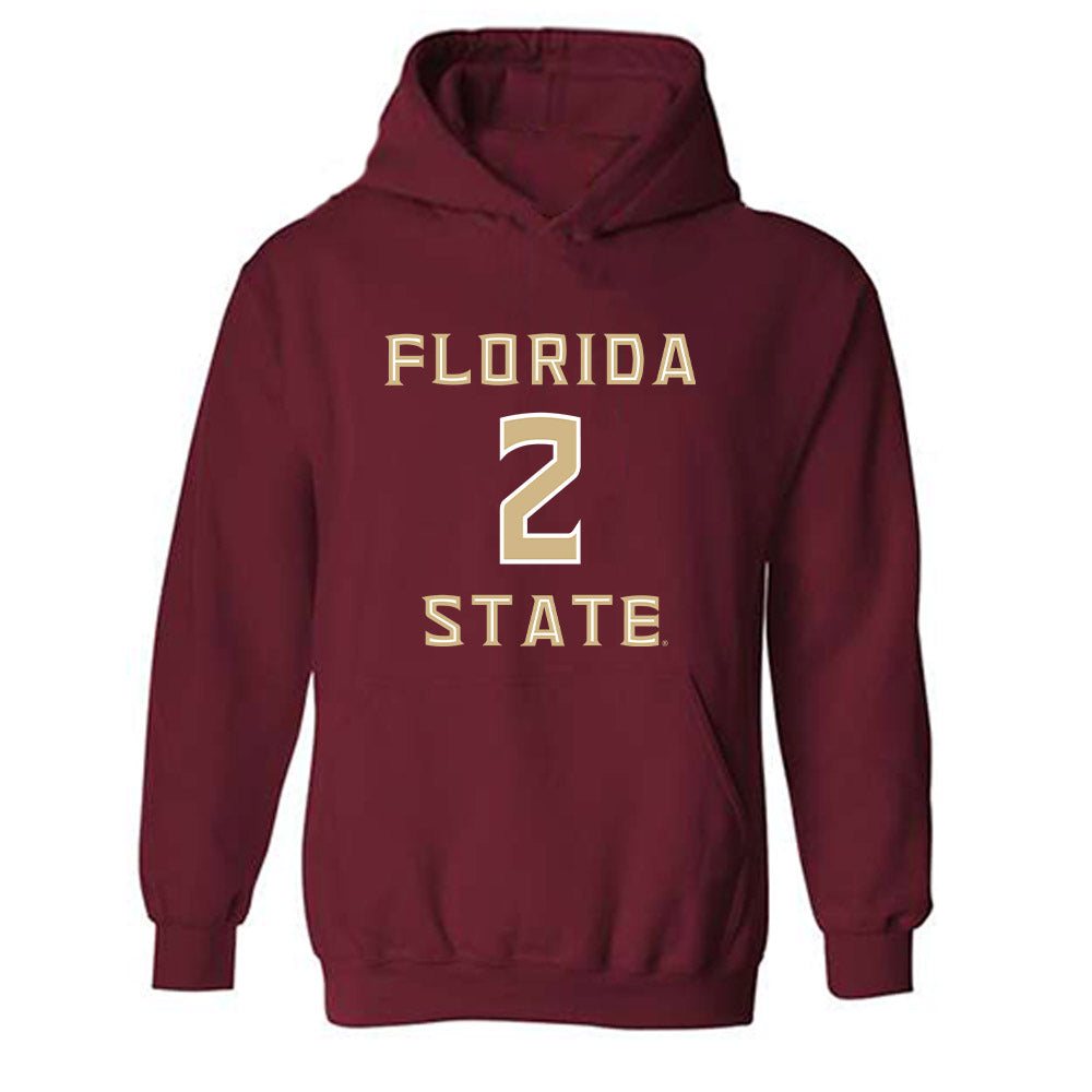 FSU - NCAA Women's Basketball : Amaya Bonner - Replica Shersey Hooded Sweatshirt-0