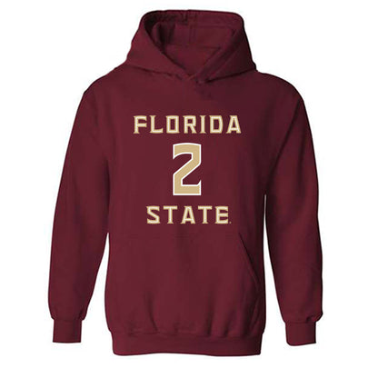 FSU - NCAA Women's Basketball : Amaya Bonner - Replica Shersey Hooded Sweatshirt-0