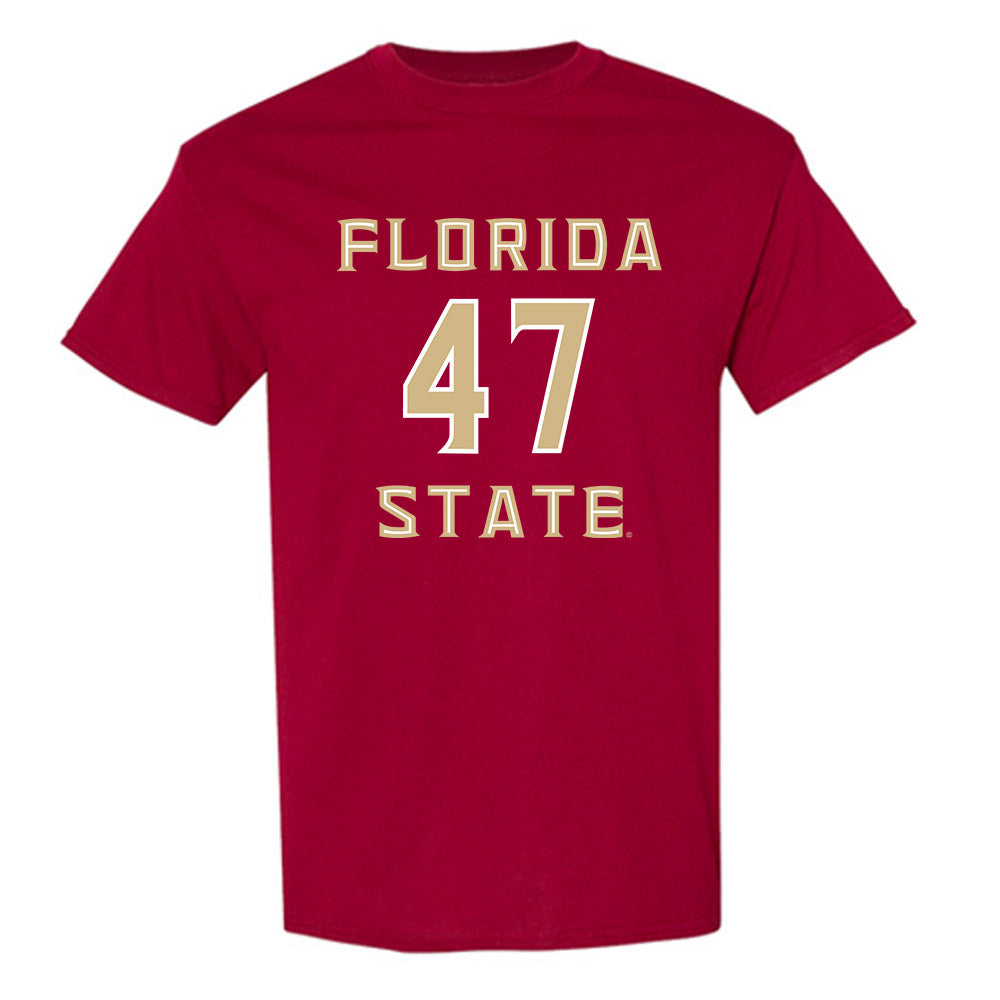 FSU - NCAA Baseball : Rhett Vaughn - Replica Shersey T-Shirt