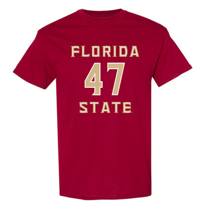 FSU - NCAA Baseball : Rhett Vaughn - Replica Shersey T-Shirt