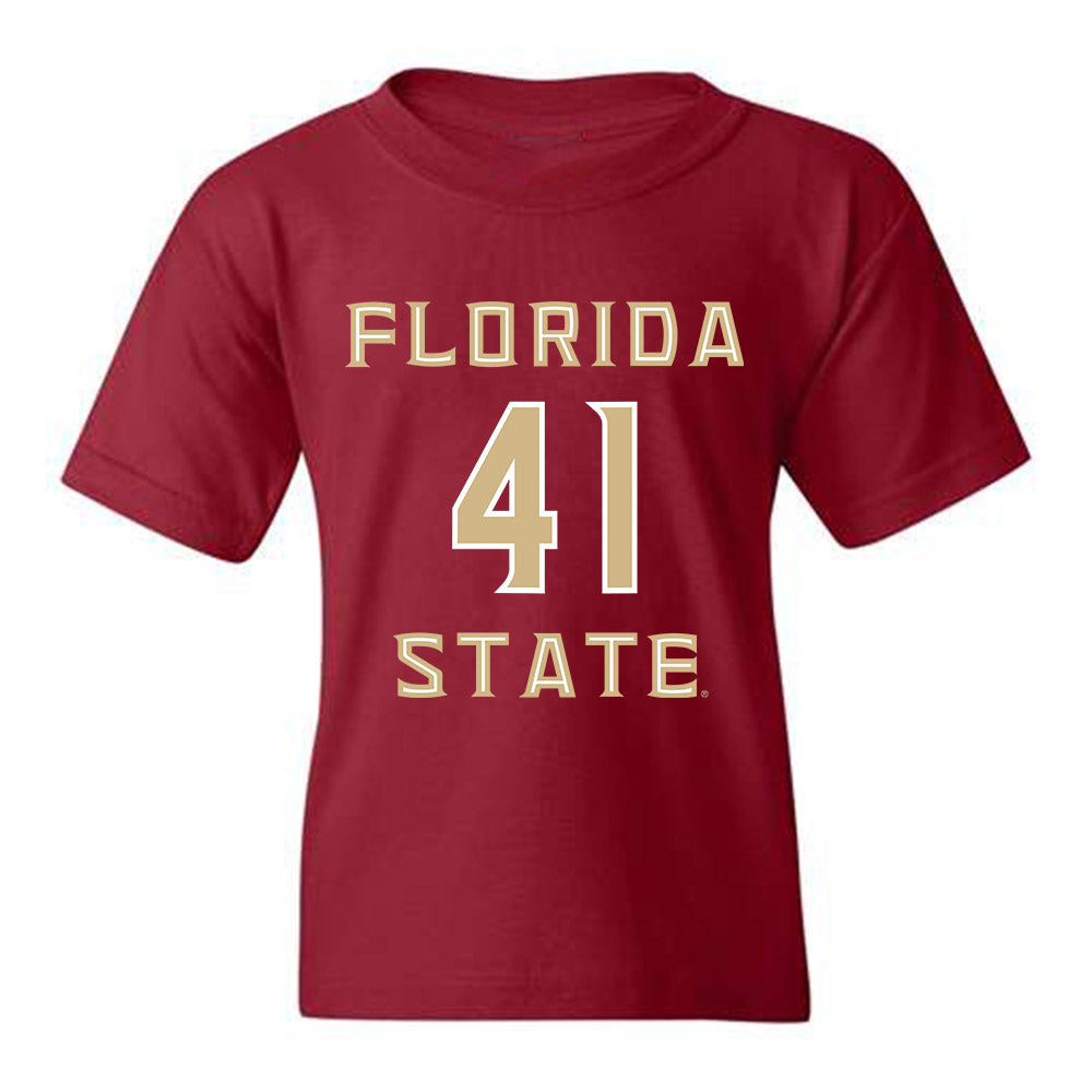 FSU - NCAA Baseball : Chris Knier - Replica Shersey Youth T-Shirt