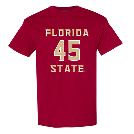 FSU - NCAA Baseball : Evan Chrest - Replica Shersey T-Shirt-0