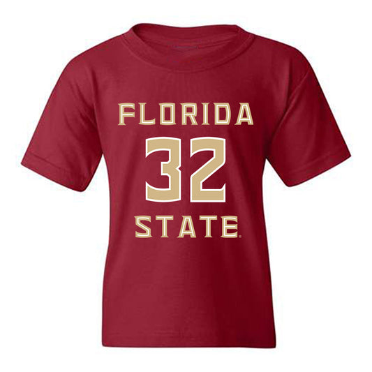 FSU - NCAA Baseball : Joshua Reiter - Replica Shersey Youth T-Shirt-0