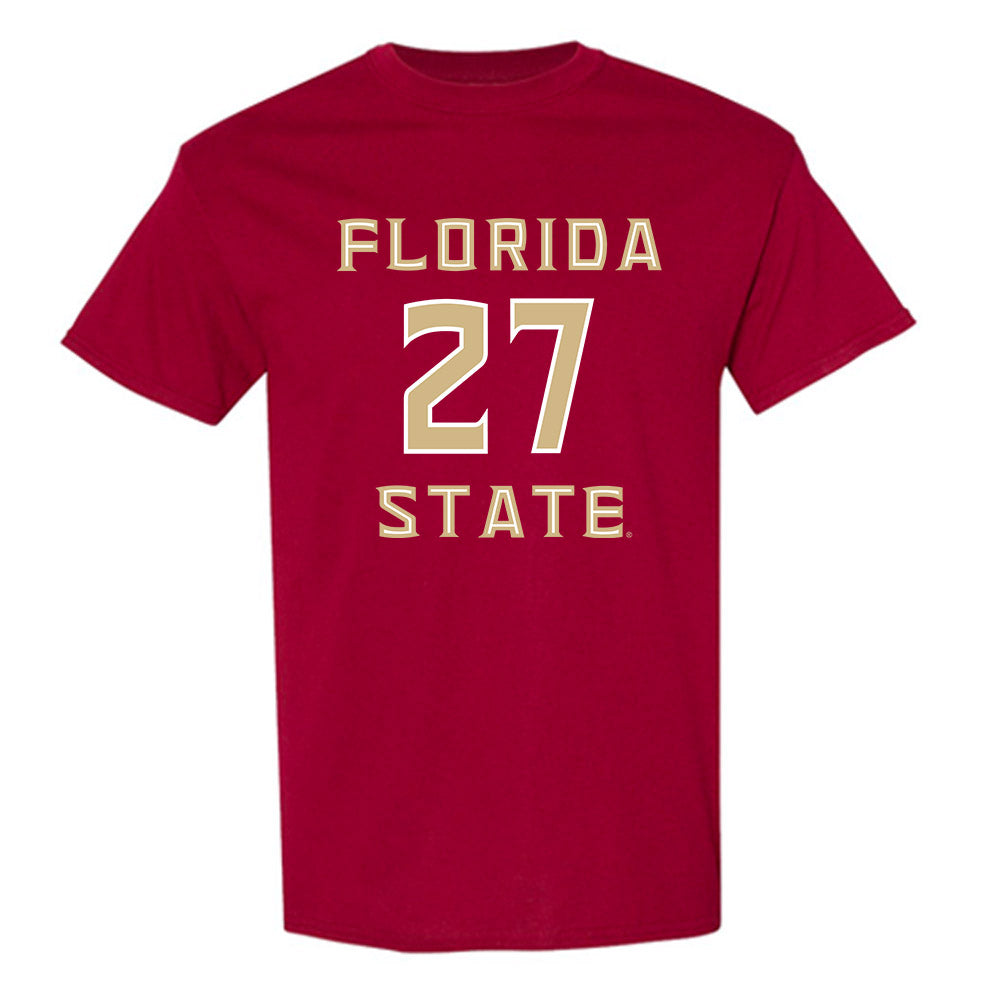 FSU - NCAA Baseball : Kevin Mebil - Replica Shersey T-Shirt-0