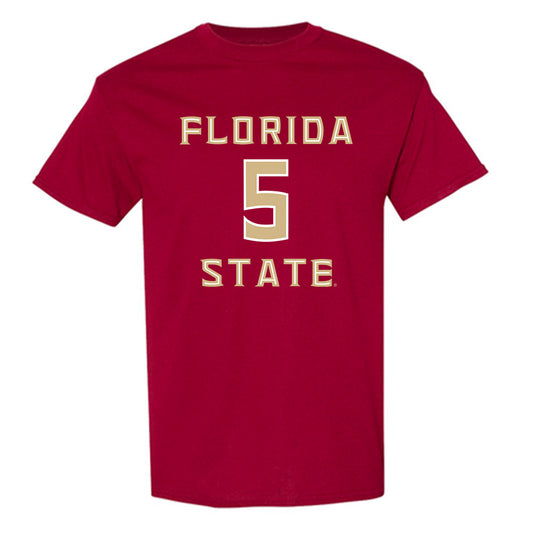 FSU - NCAA Baseball : Chase Williams - Replica Shersey T-Shirt-0