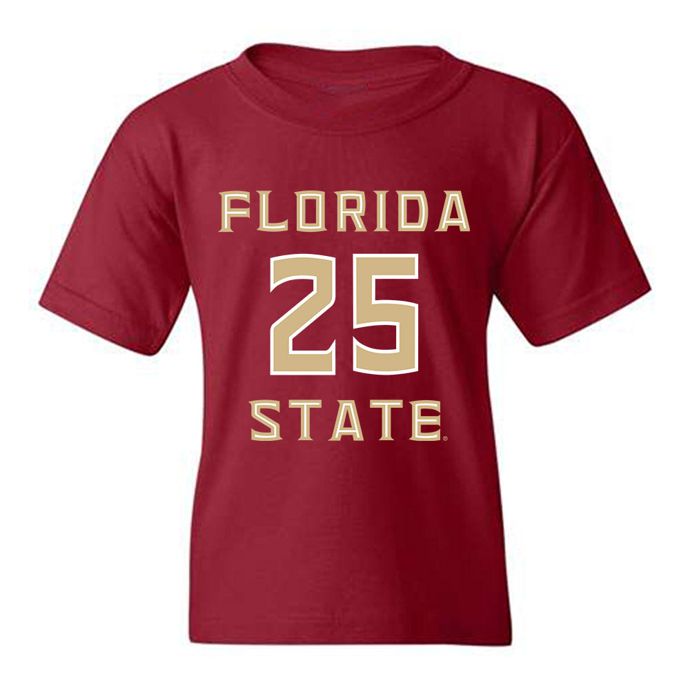 FSU - NCAA Men's Basketball : Alex Steen - Replica Shersey Youth T-Shirt-0