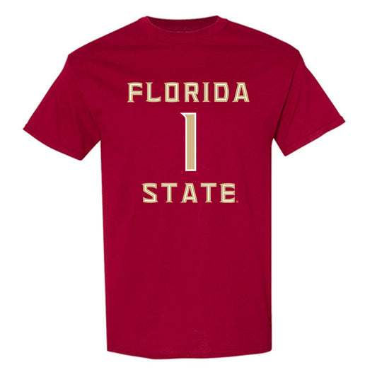 FSU - NCAA Women's Lacrosse : Sienna Cassella - Replica Shersey T-Shirt-0