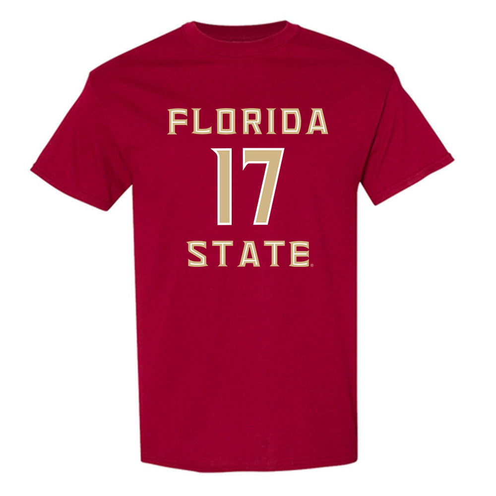 FSU - NCAA Women's Soccer : Amelia Van Zanten - Replica Shersey T-Shirt