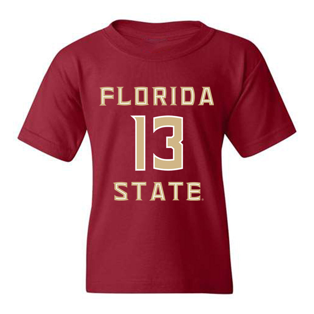 FSU - NCAA Baseball : Noah Sheffield - Replica Shersey Youth T-Shirt