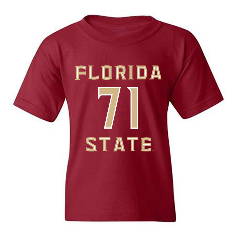 FSU - NCAA Football : JaElyne Matthews - Replica Shersey Youth T-Shirt-0