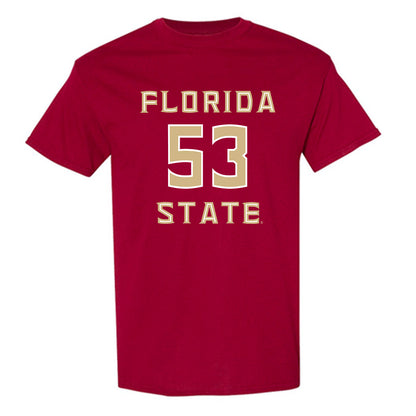 FSU - NCAA Baseball : Cameron Odom - Replica Shersey T-Shirt-0