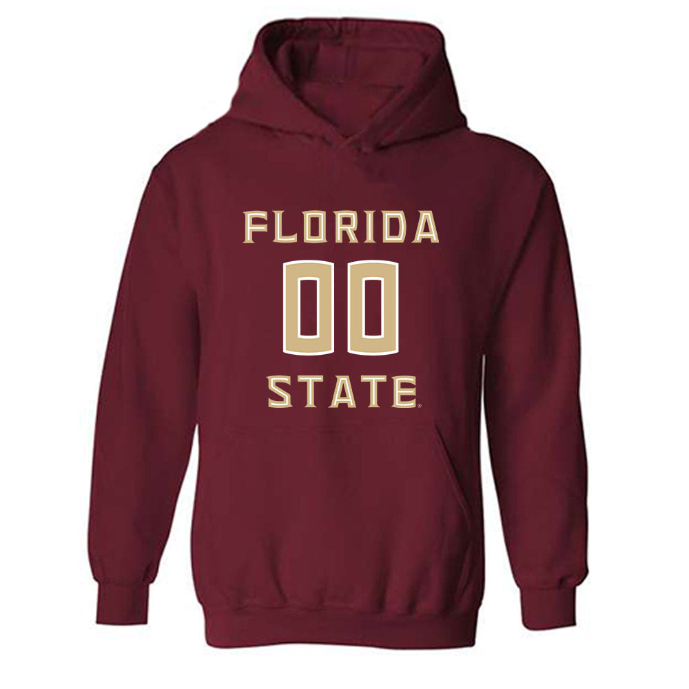 FSU - NCAA Women's Lacrosse : Hadley Booth - Replica Shersey Hooded Sweatshirt-0