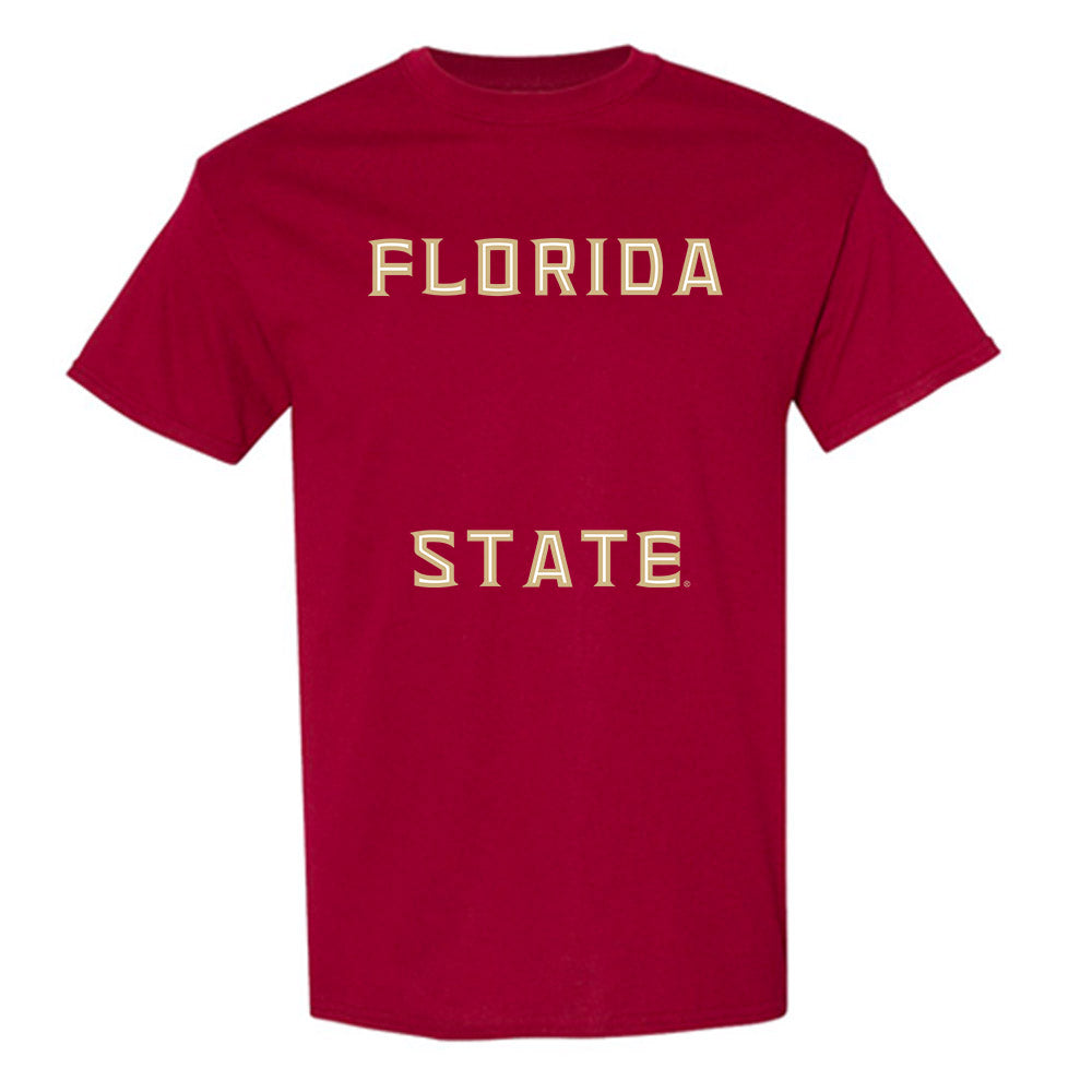FSU - NCAA Men's Swimming & Diving : Carlos vargas - Replica Shersey T-Shirt-0