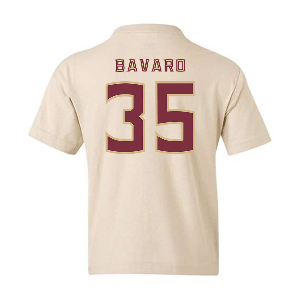 FSU - NCAA Baseball : Will Bavaro - Replica Shersey Youth T-Shirt-1