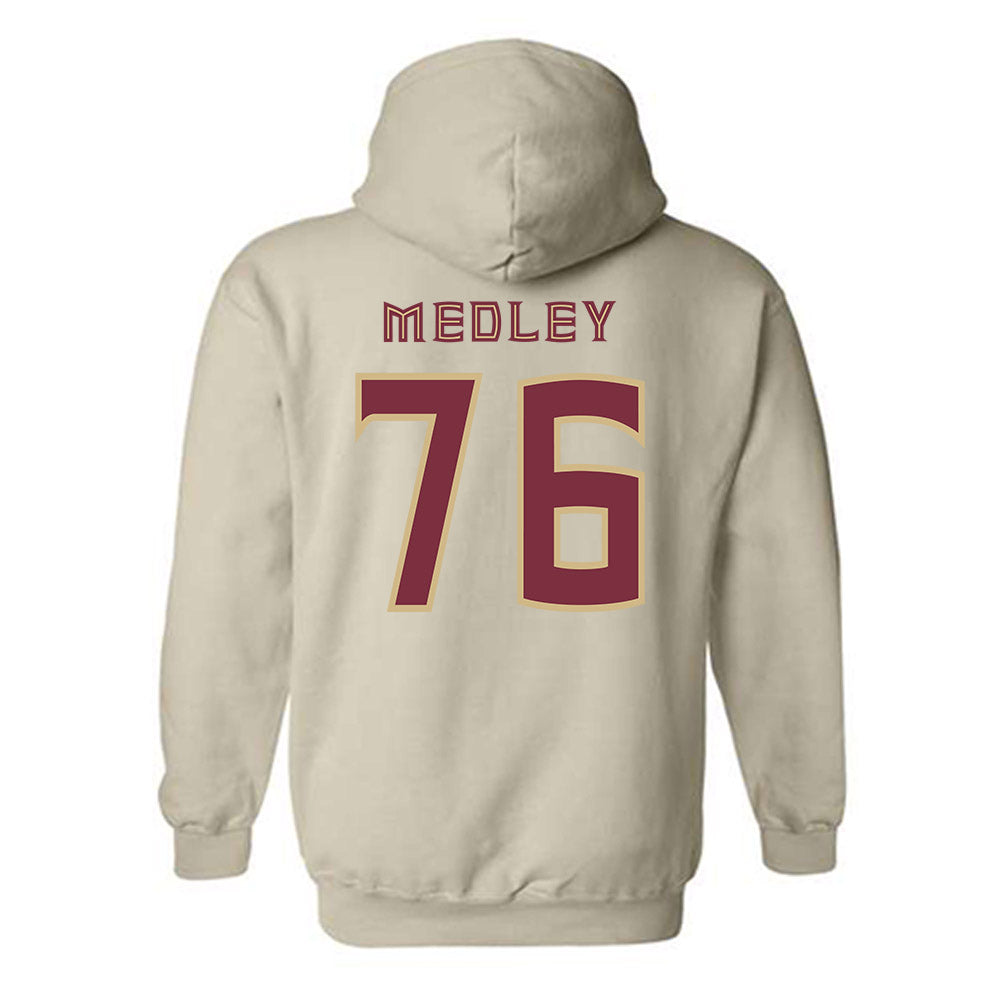 FSU - NCAA Football : Adrian Medley - Replica Shersey Hooded Sweatshirt-1