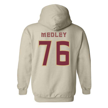 FSU - NCAA Football : Adrian Medley - Replica Shersey Hooded Sweatshirt-1