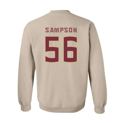 FSU - NCAA Football : KJ Sampson - Replica Shersey Crewneck Sweatshirt