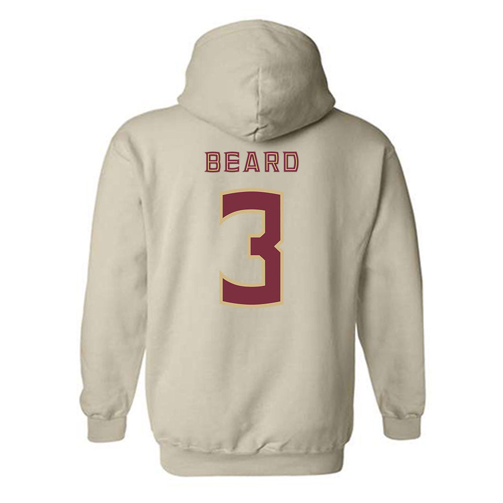 FSU - NCAA Baseball : Trey Beard - Replica Shersey Hooded Sweatshirt-1