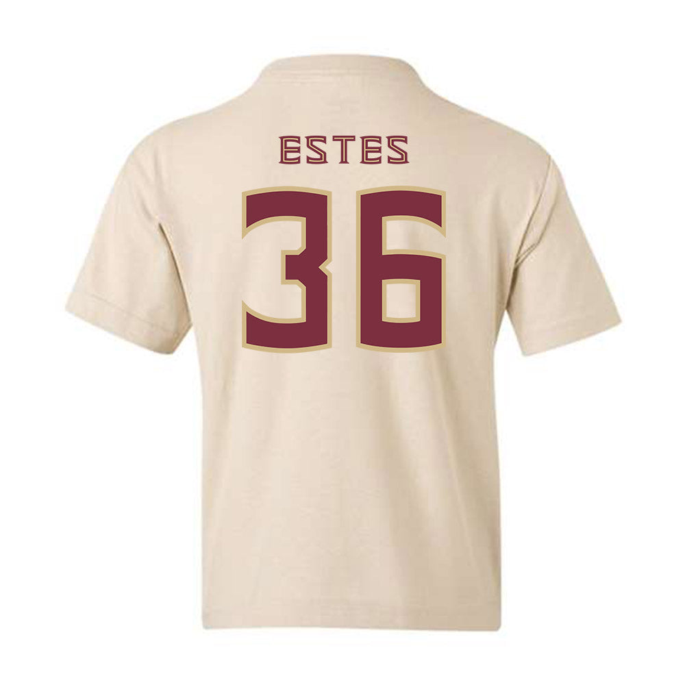 FSU - NCAA Baseball : Jace Estes - Replica Shersey Youth T-Shirt