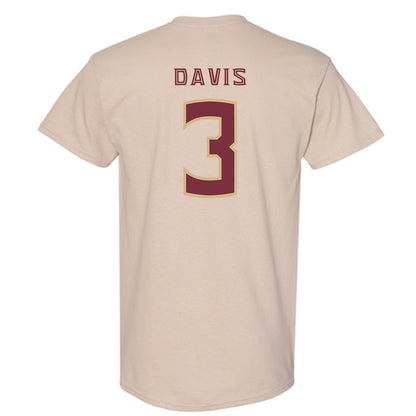 FSU - NCAA Football : Kam Davis - Replica Shersey T-Shirt