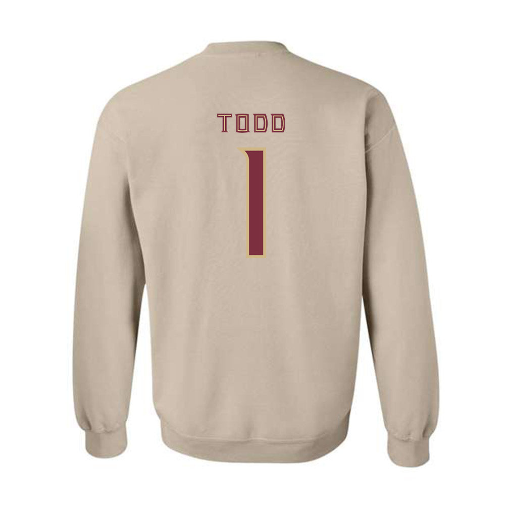 FSU - NCAA Women's Soccer : Adelyn Todd - Replica Shersey Crewneck Sweatshirt