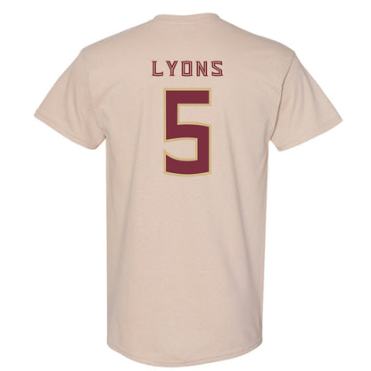 FSU - NCAA Football : Daniel Lyons - Replica Shersey T-Shirt-1