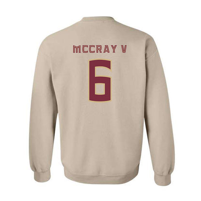 FSU - NCAA Men's Basketball : Robert McCray V - Replica Shersey Crewneck Sweatshirt-1
