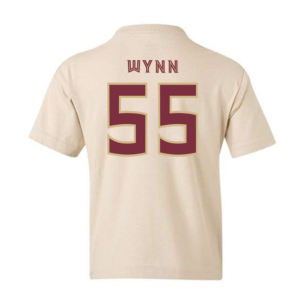 FSU - NCAA Football : Kevin Juju Wynn - Replica Shersey Youth T-Shirt-1