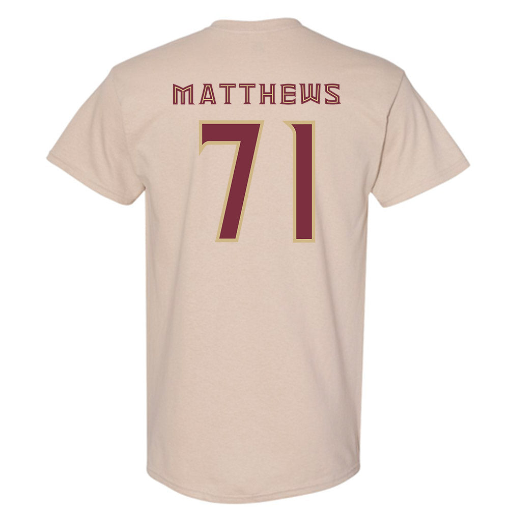 FSU - NCAA Football : JaElyne Matthews - Replica Shersey T-Shirt-1