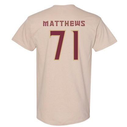FSU - NCAA Football : JaElyne Matthews - Replica Shersey T-Shirt-1