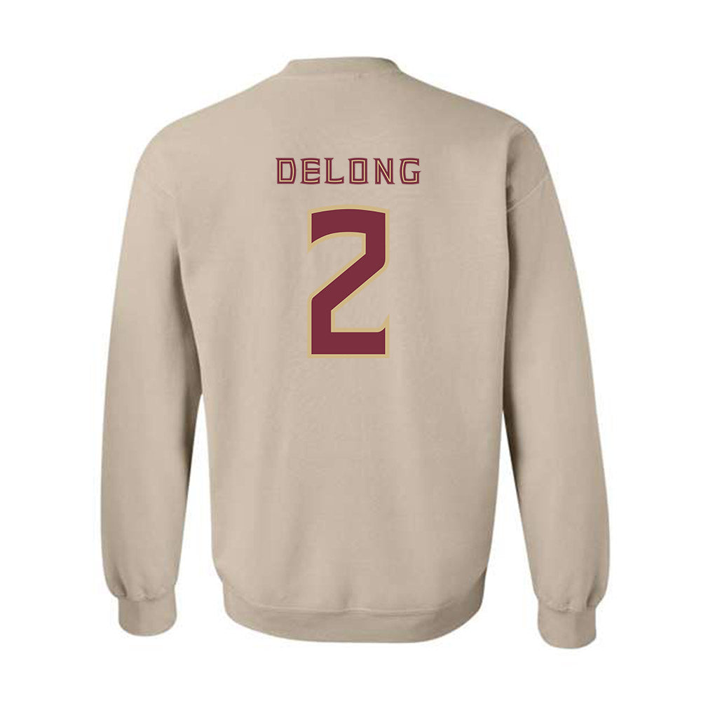 FSU - NCAA Softball : Addie DeLong - Replica Shersey Crewneck Sweatshirt