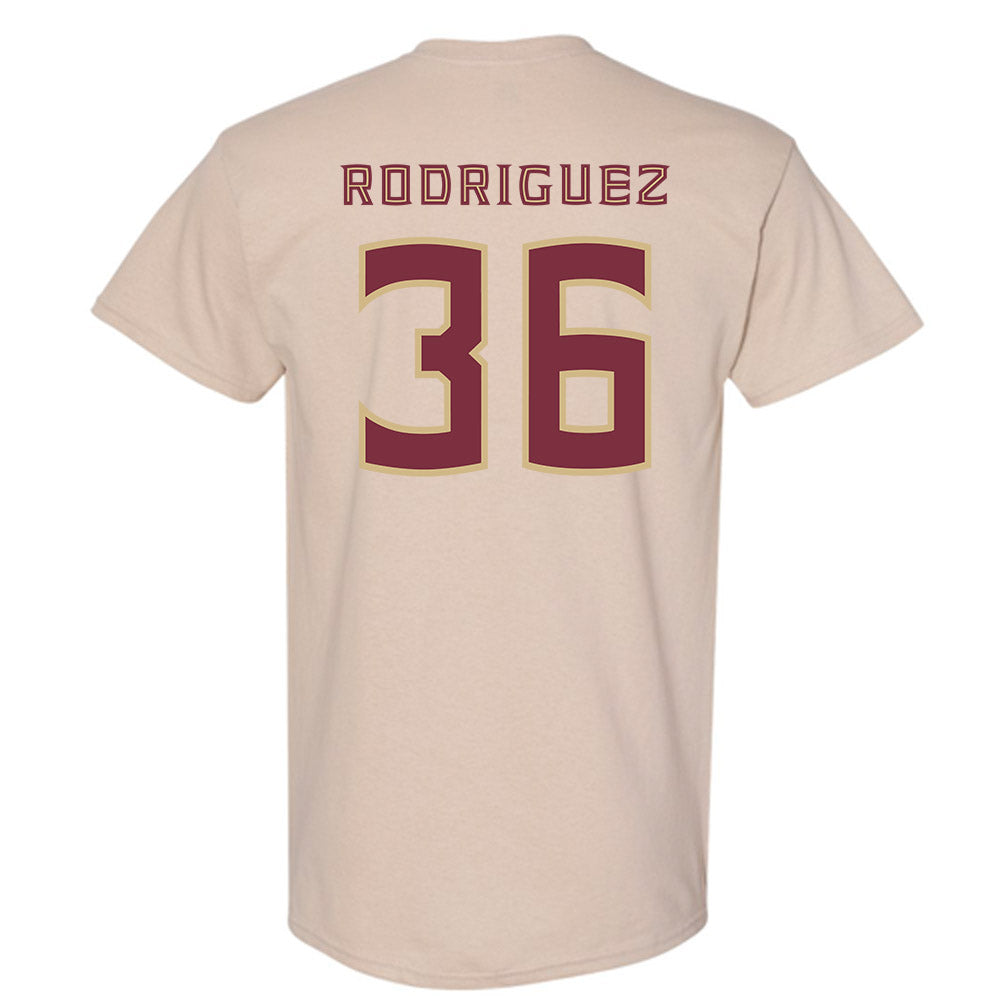 FSU - NCAA Baseball : Mookie Rodriguez - Replica Shersey T-Shirt-1