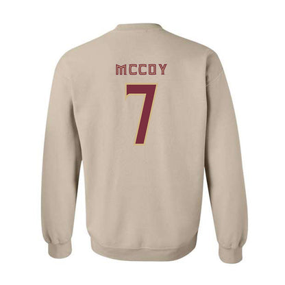FSU - NCAA Football : LaWayne McCoy - Replica Shersey Crewneck Sweatshirt-1