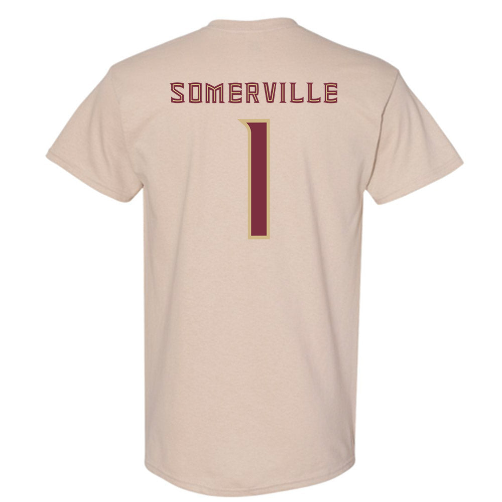 FSU - NCAA Men's Basketball : Martin Somerville - Replica Shersey T-Shirt-1
