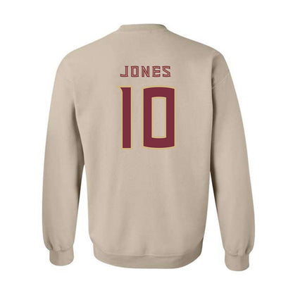FSU - NCAA Men's Basketball : Lajae Jones - Replica Shersey Crewneck Sweatshirt-1