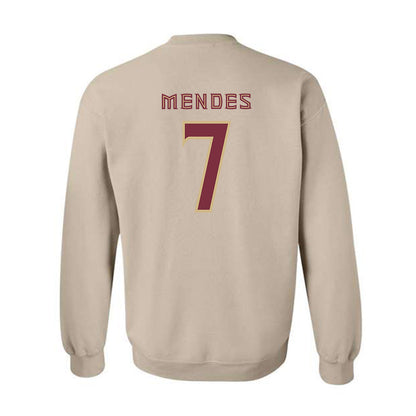 FSU - NCAA Baseball : Wes Mendes - Replica Shersey Crewneck Sweatshirt-1