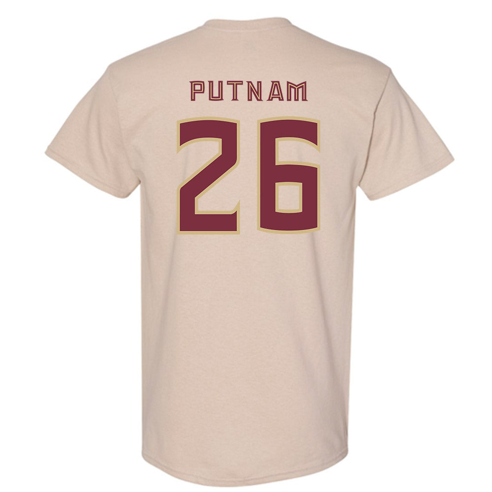 FSU - NCAA Baseball : Eli Putnam - Replica Shersey T-Shirt-1