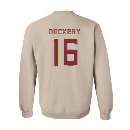 FSU - NCAA Softball : Averi Dockery - Replica Shersey Crewneck Sweatshirt-1