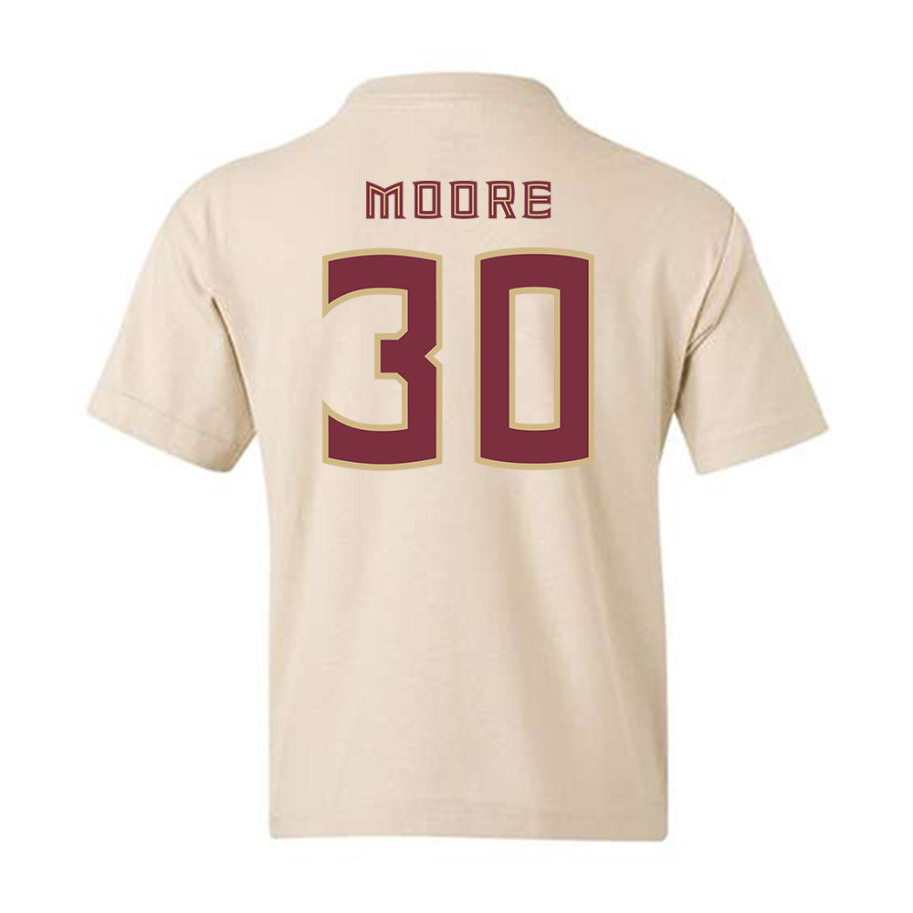 FSU - NCAA Baseball : Bryson Moore - Replica Shersey Youth T-Shirt-1